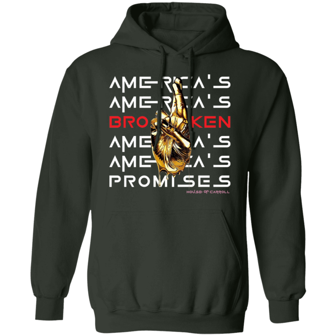 BROKEN PROMISES #1 G185 Pullover Hoodie