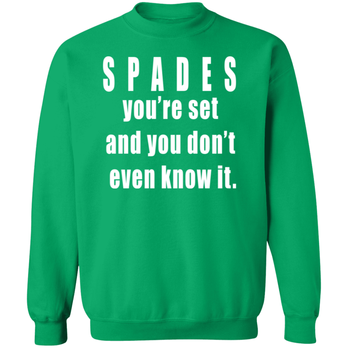 YOU'RE SET copy G180 Gildan Crewneck Pullover Sweatshirt