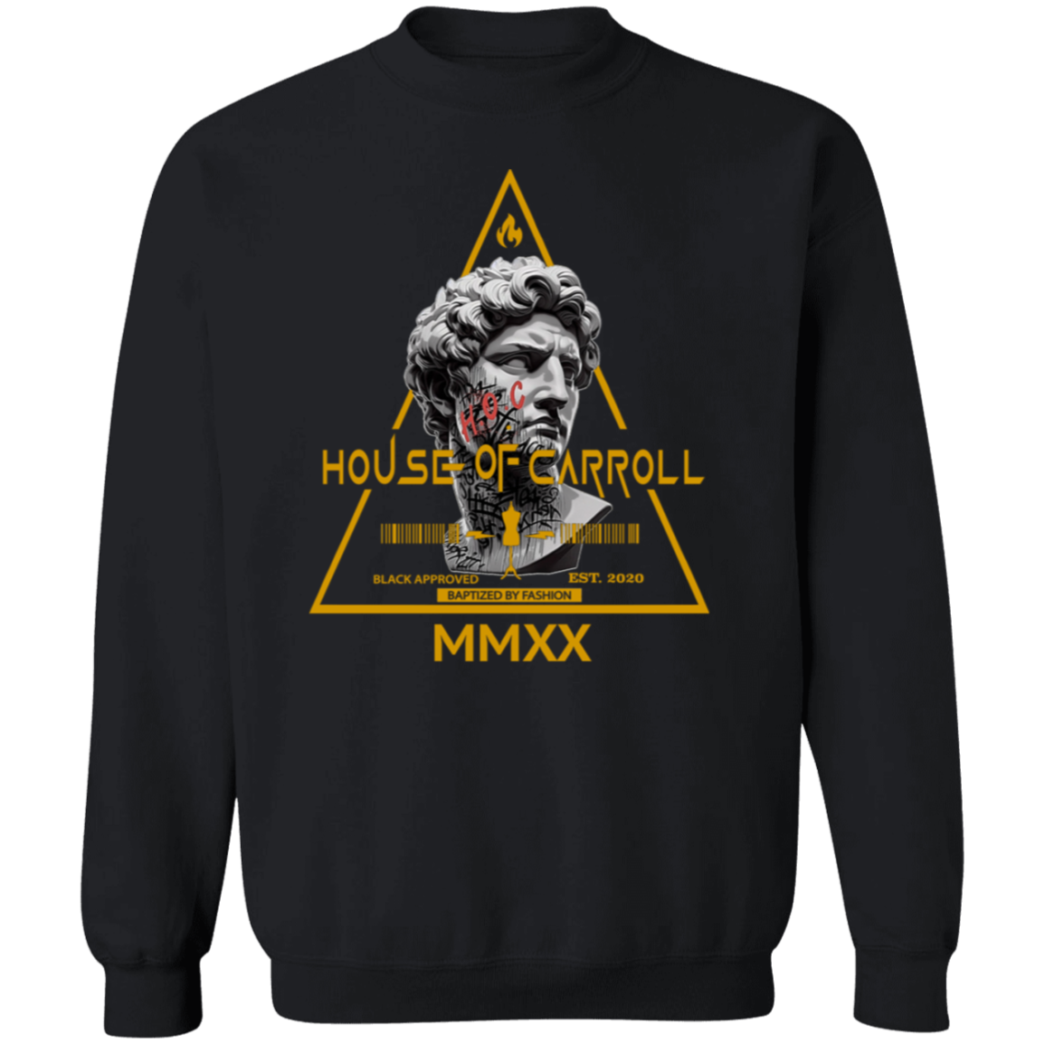 DAVID'S TIME G180 Crewneck Pullover Sweatshirt