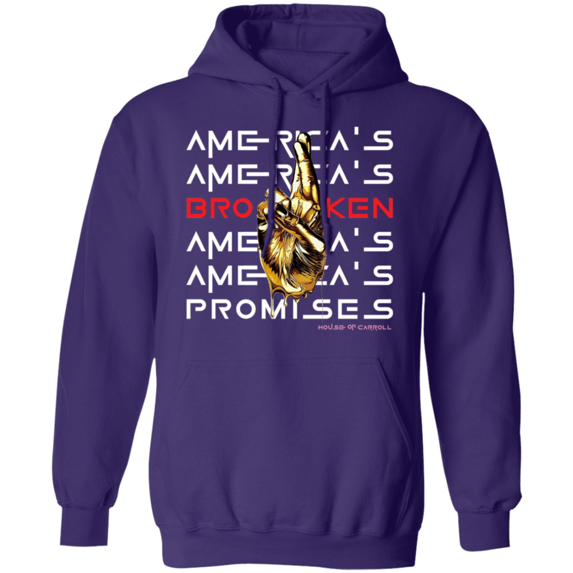 BROKEN PROMISES #1 G185 Pullover Hoodie