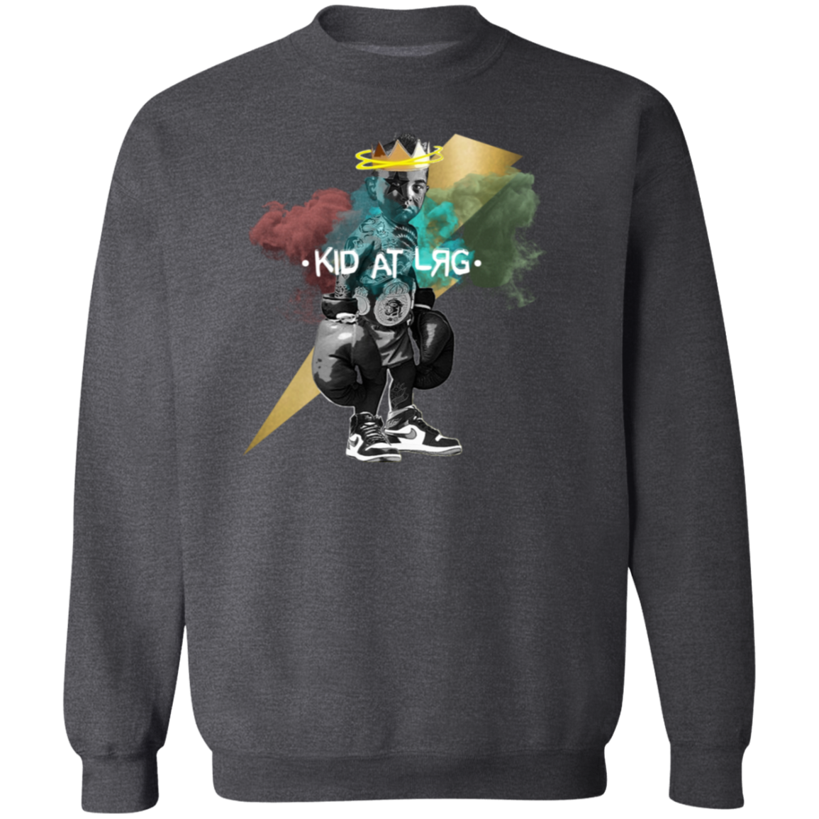 KID LIGHTNIN G180 Crewneck Pullover Sweatshirt