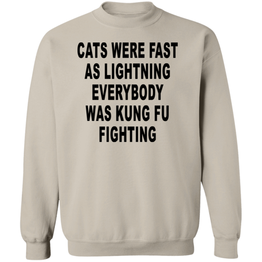 KUNG FU 2 G180 Gildan Crewneck Pullover Sweatshirt