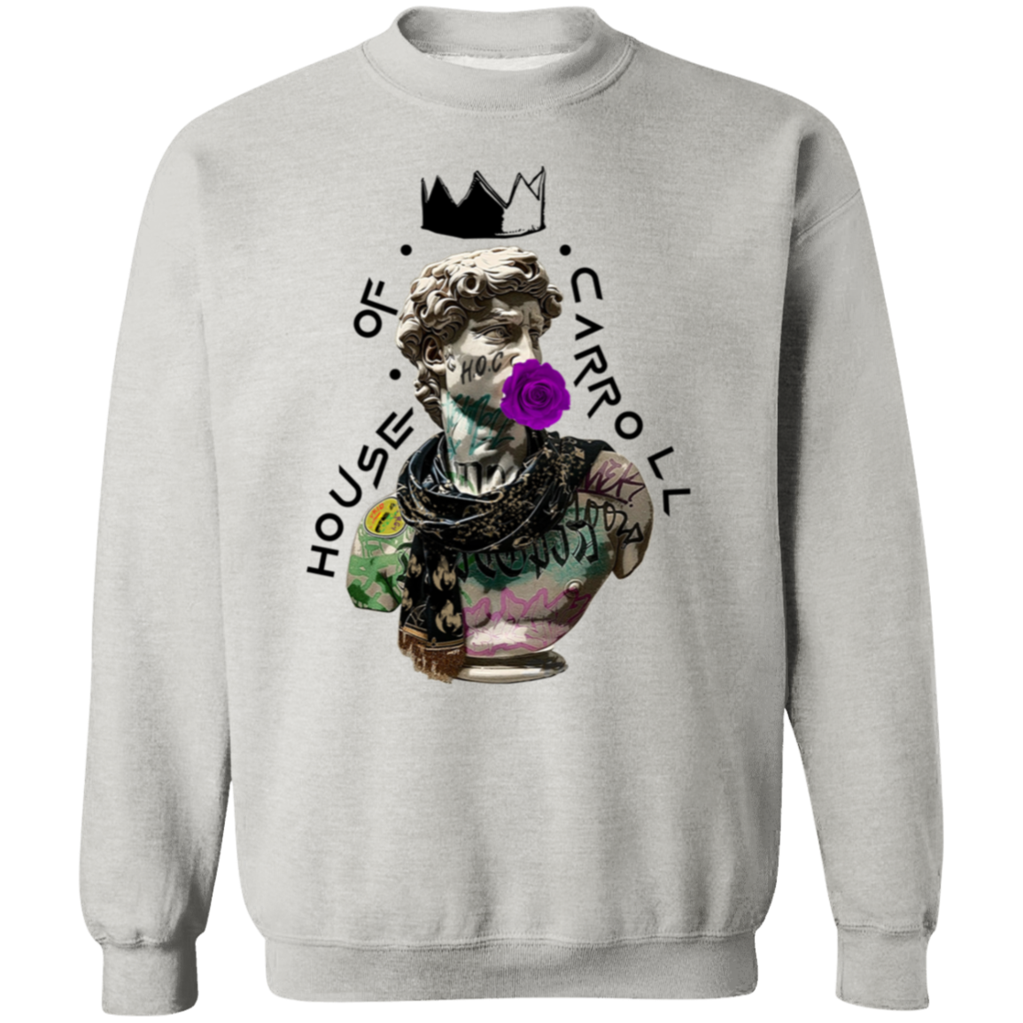 KANG DAVID G180 Gildan Crewneck Pullover Sweatshirt