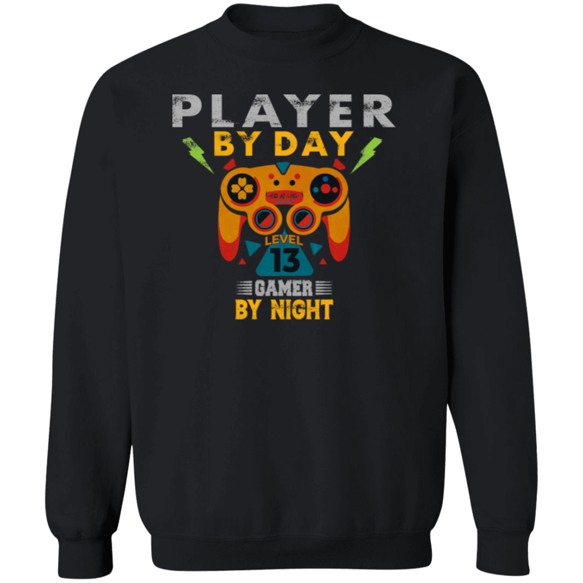 GAMER BY NIGHT G180 Crewneck Pullover Sweatshirt
