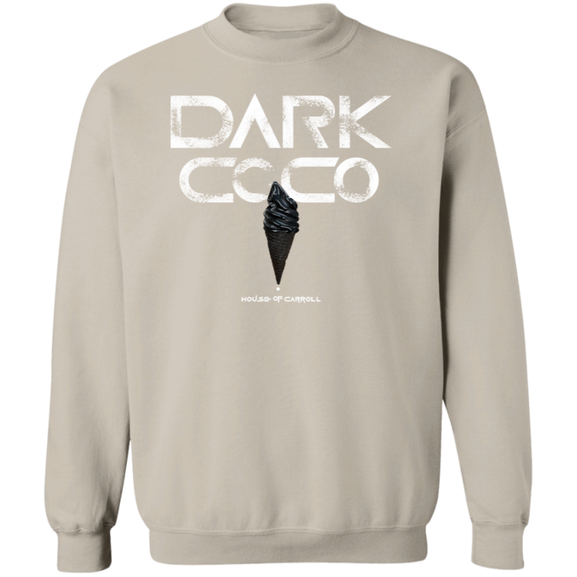 DARK COCO 1 G180 Crewneck Pullover Sweatshirt
