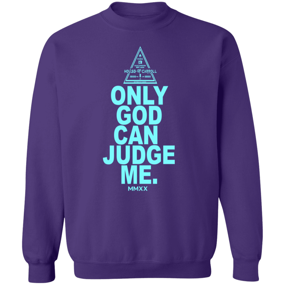 ONLY GOD G180 Gildan Crewneck Pullover Sweatshirt