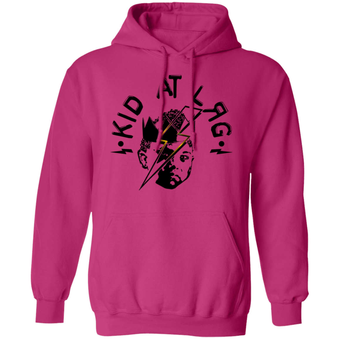BLACK GOLD LOGO copy G185 Pullover Hoodie