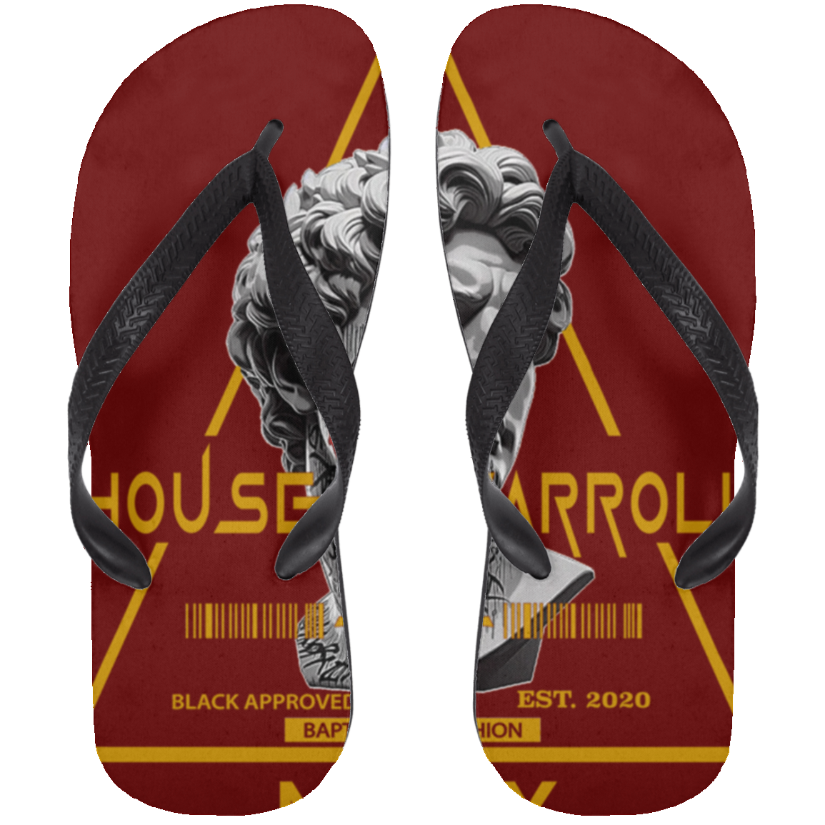 DAVID'S TIME CLOSEOUT - 72033 Adult Flip Flops