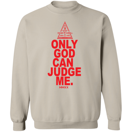 ONLY GOD 1 G180 Gildan Crewneck Pullover Sweatshirt