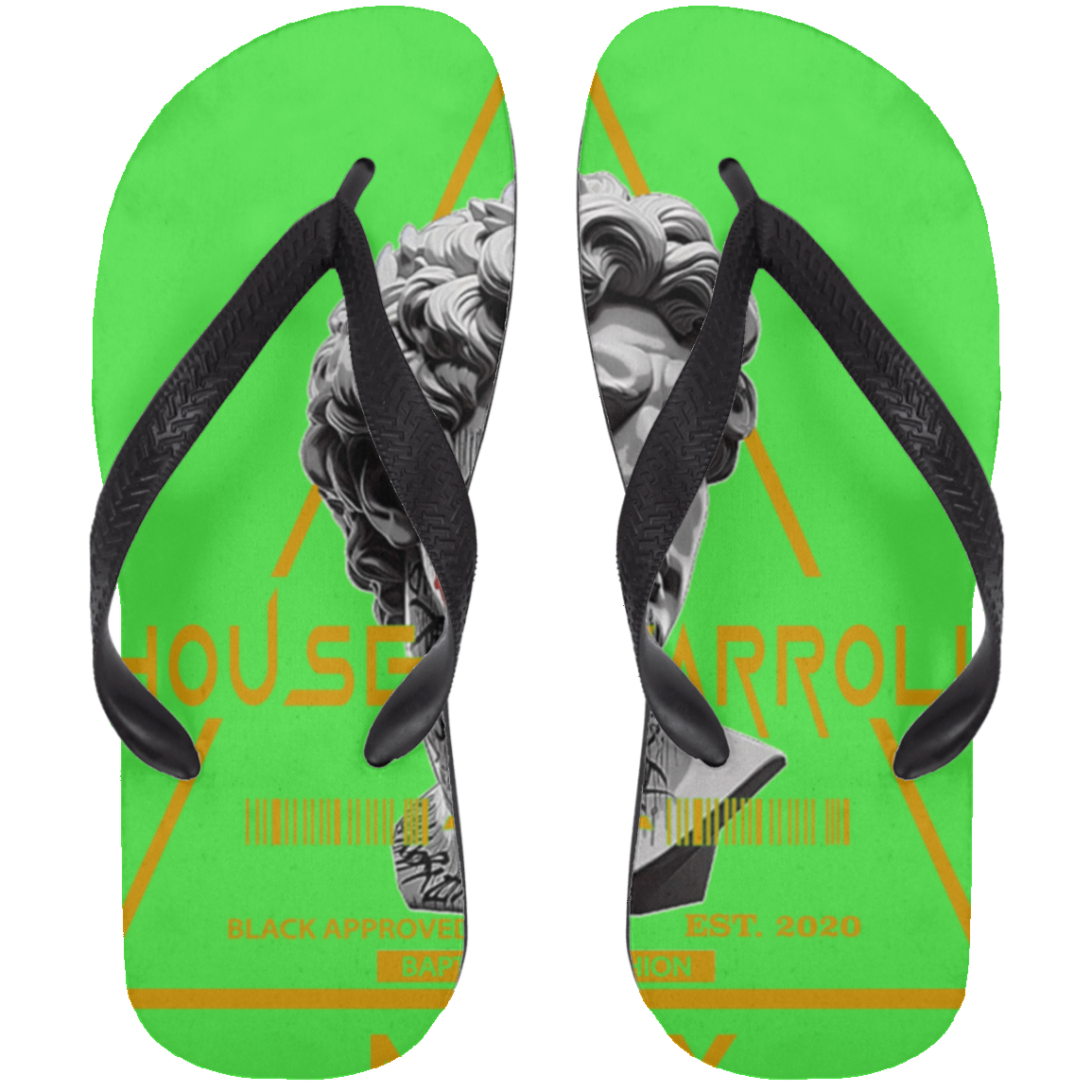 DAVID'S TIME CLOSEOUT - 72033 Adult Flip Flops