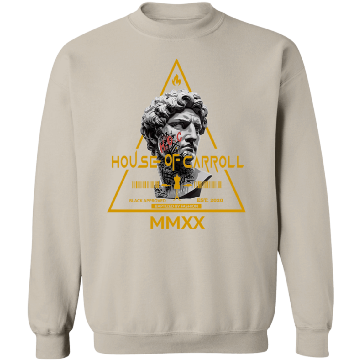 DAVID'S TIME G180 Crewneck Pullover Sweatshirt