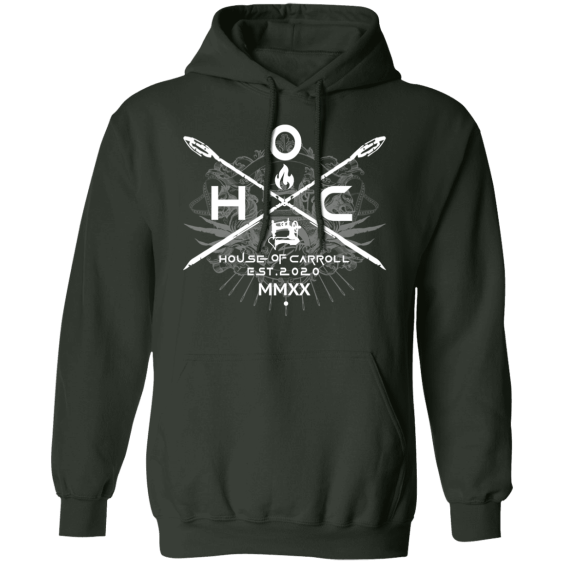 H.O.C CLASSIC #2 G185 Pullover Hoodie