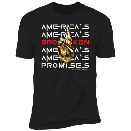 BROKEN PROMISES #1 NL3600 Premium Short Sleeve T-Shirt