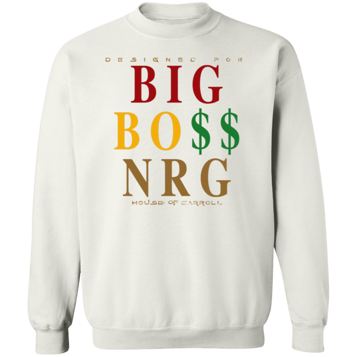 DESIGNED FOR 1 G180 Crewneck Pullover Sweatshirt