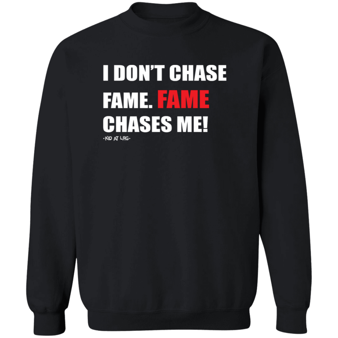 FAME 2 FAME G180 Crewneck Pullover Sweatshirt