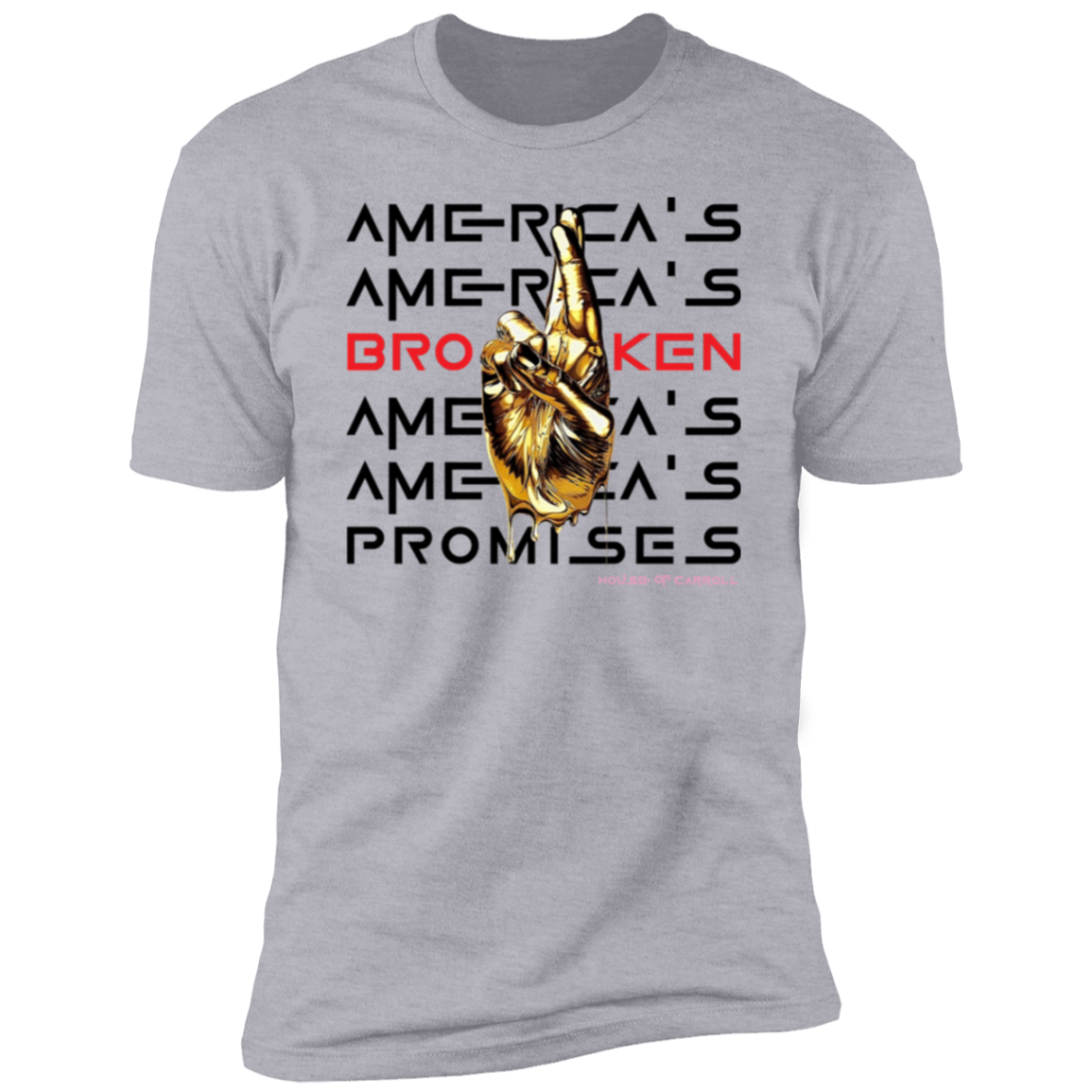 BROKEN PROMISES #2 NL3600 Premium Short Sleeve T-Shirt