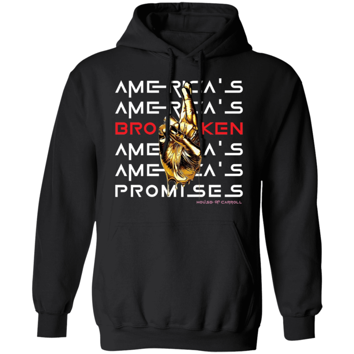 BROKEN PROMISES #1 G185 Pullover Hoodie