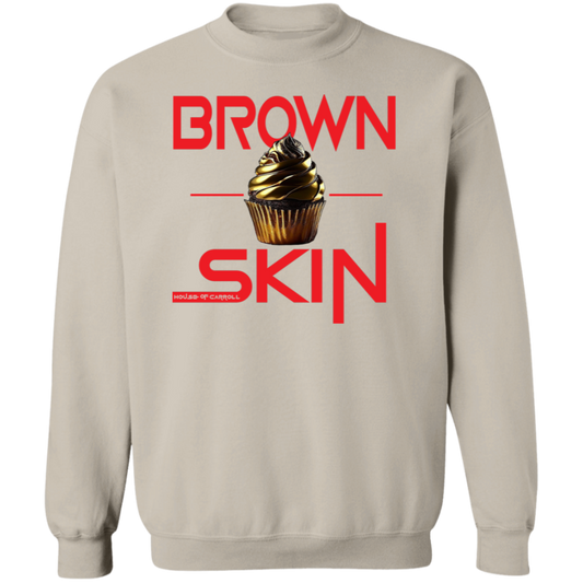 BRWON SKIN 1 G180 Crewneck Pullover Sweatshirt