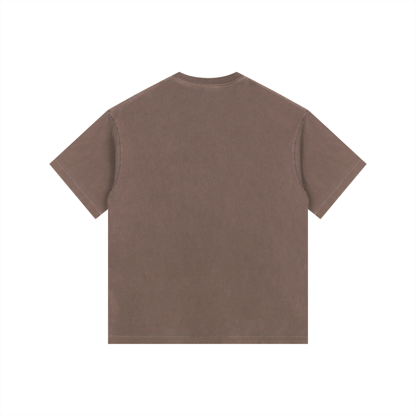 DON'T CARE: Vintage Washed Oversized Cotton T-Shirt