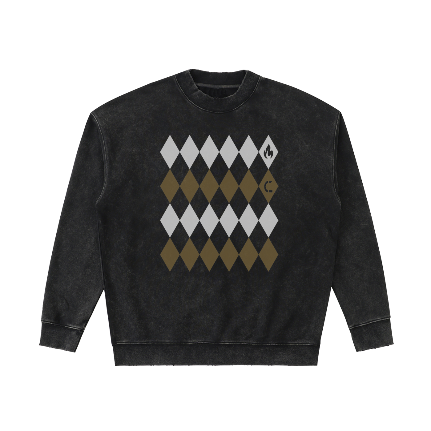 SIX OF DIAMONDS: Drop Shoulder Crewneck Sweatshirt