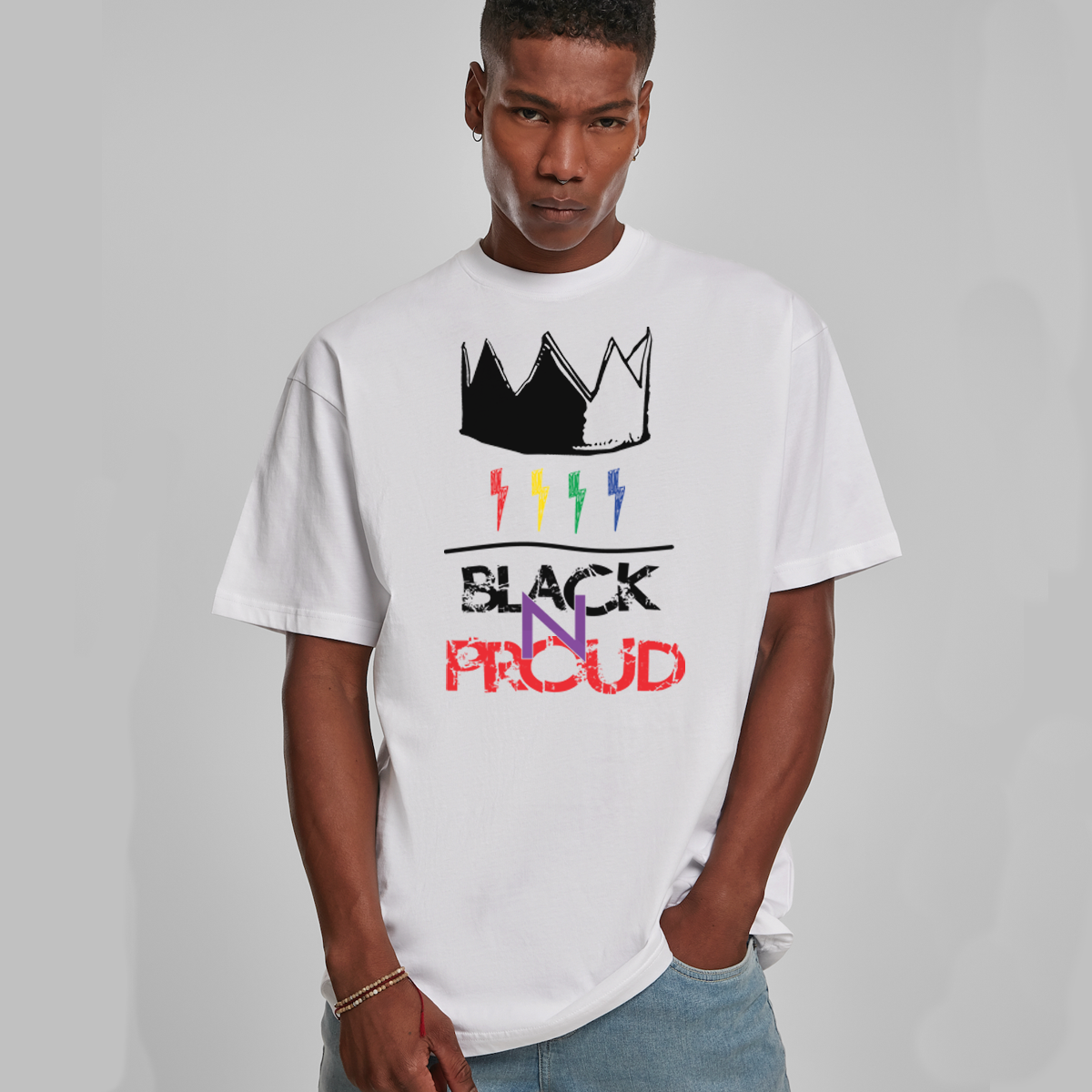 BLK -N-PROUD two NL3600 Premium Short Sleeve T-Shirt