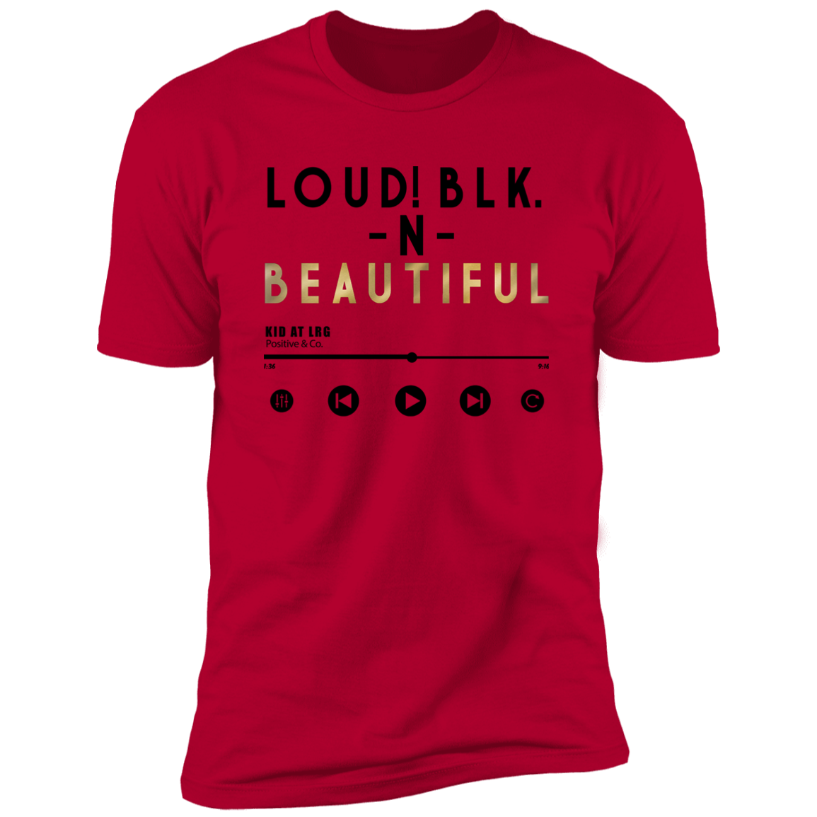 LOUD! NL3600 Premium Short Sleeve T-Shirt
