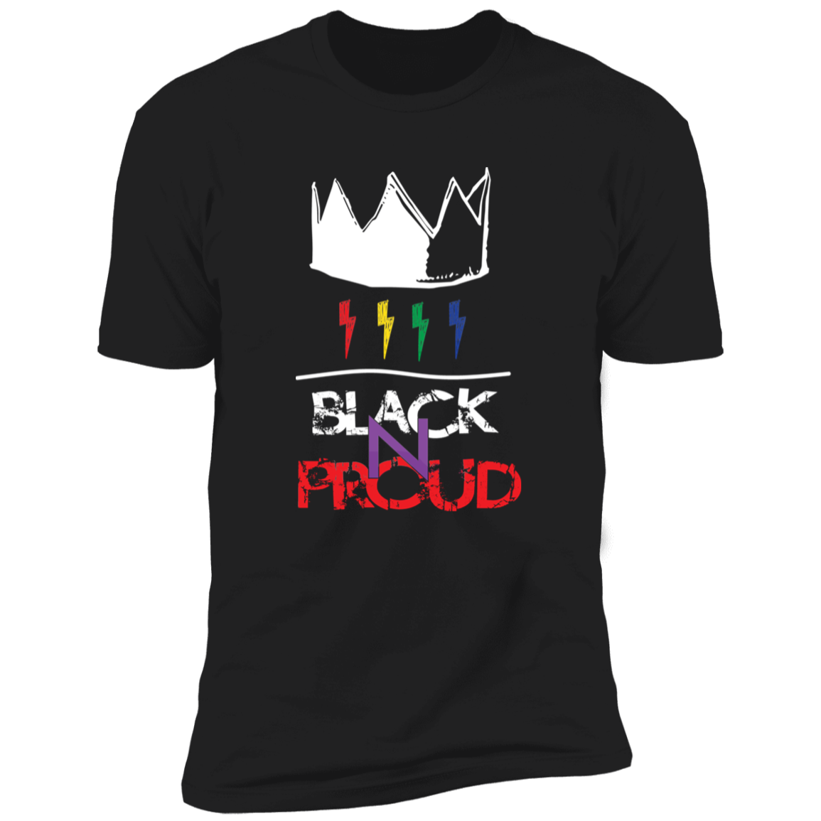 BLK -N-PROUD two NL3600 Premium Short Sleeve T-Shirt