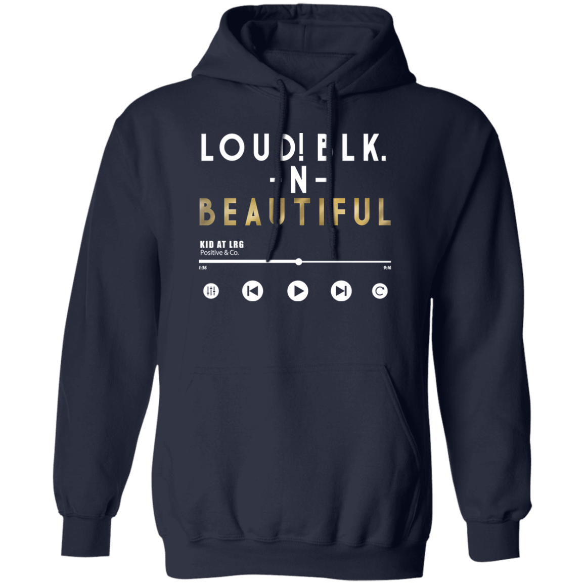 LOUD! 1 G185 Pullover Hoodie