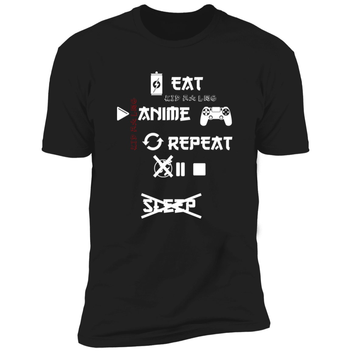 KID ANIME 2 NL3600 Premium Short Sleeve T-Shirt