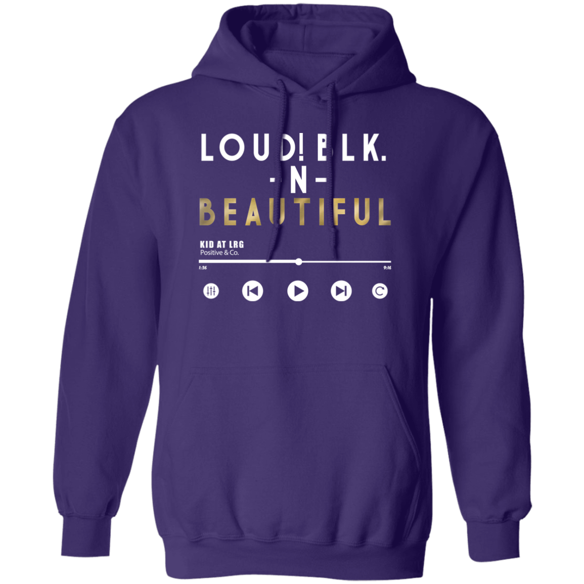 LOUD! 1 G185 Pullover Hoodie