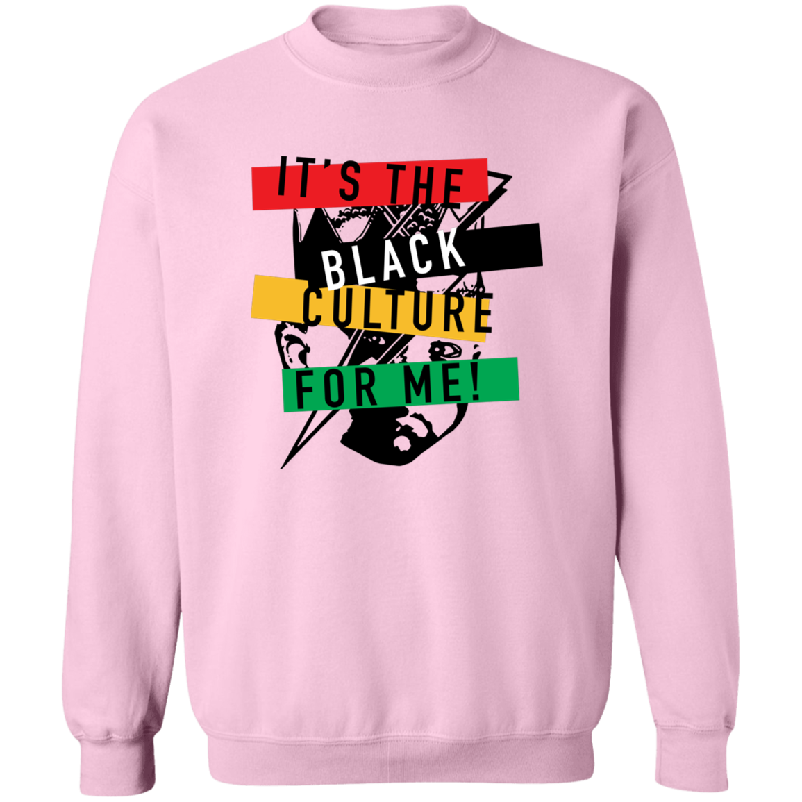 CULTURE FOR ME! G180 Crewneck Pullover Sweatshirt