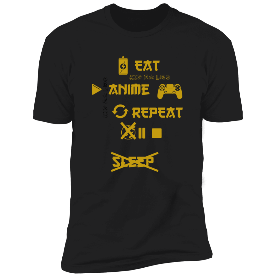 KID ANIME 4 NL3600 Premium Short Sleeve T-Shirt