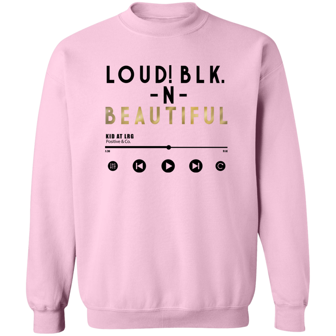 LOUD! G180 Crewneck Pullover Sweatshirt