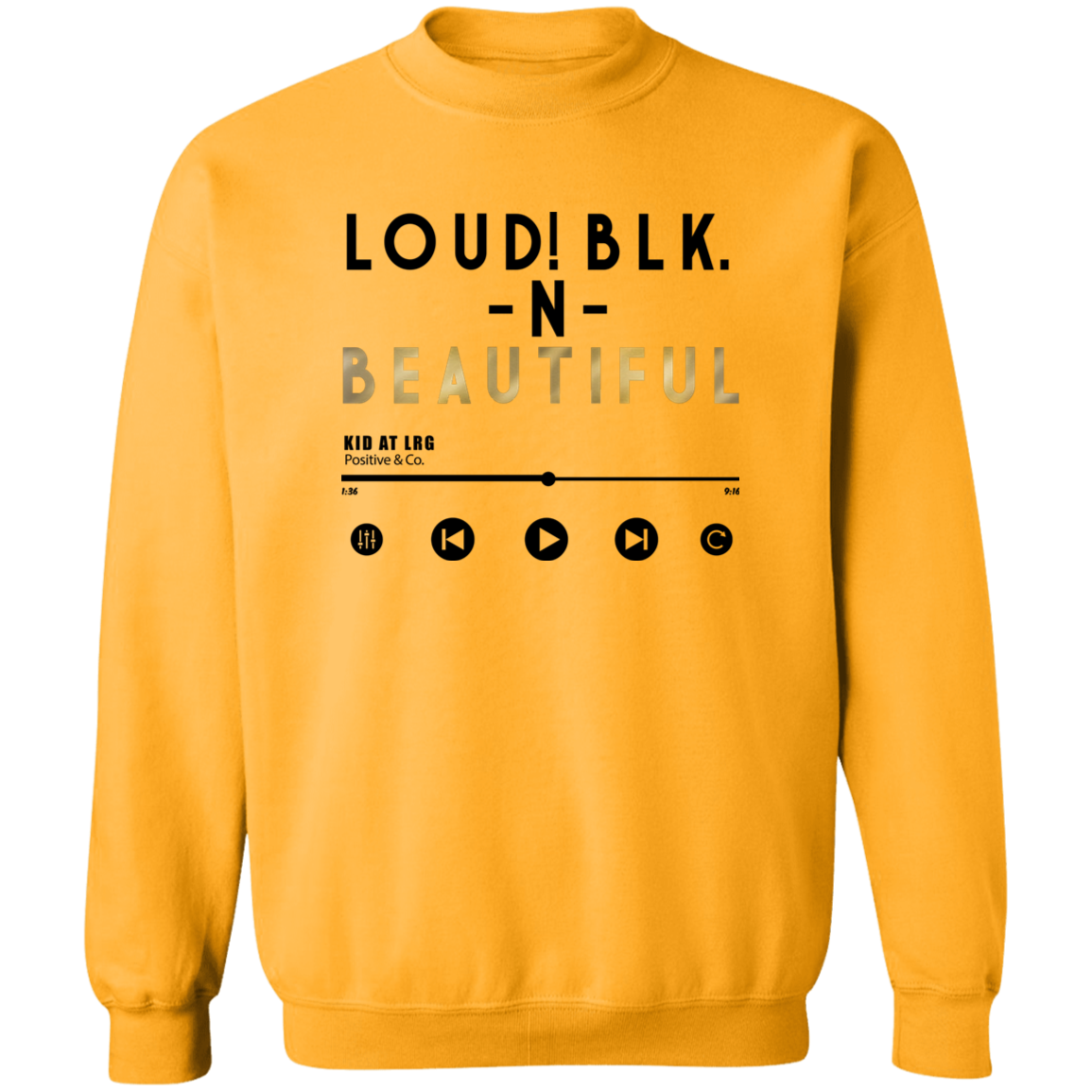 LOUD! G180 Crewneck Pullover Sweatshirt
