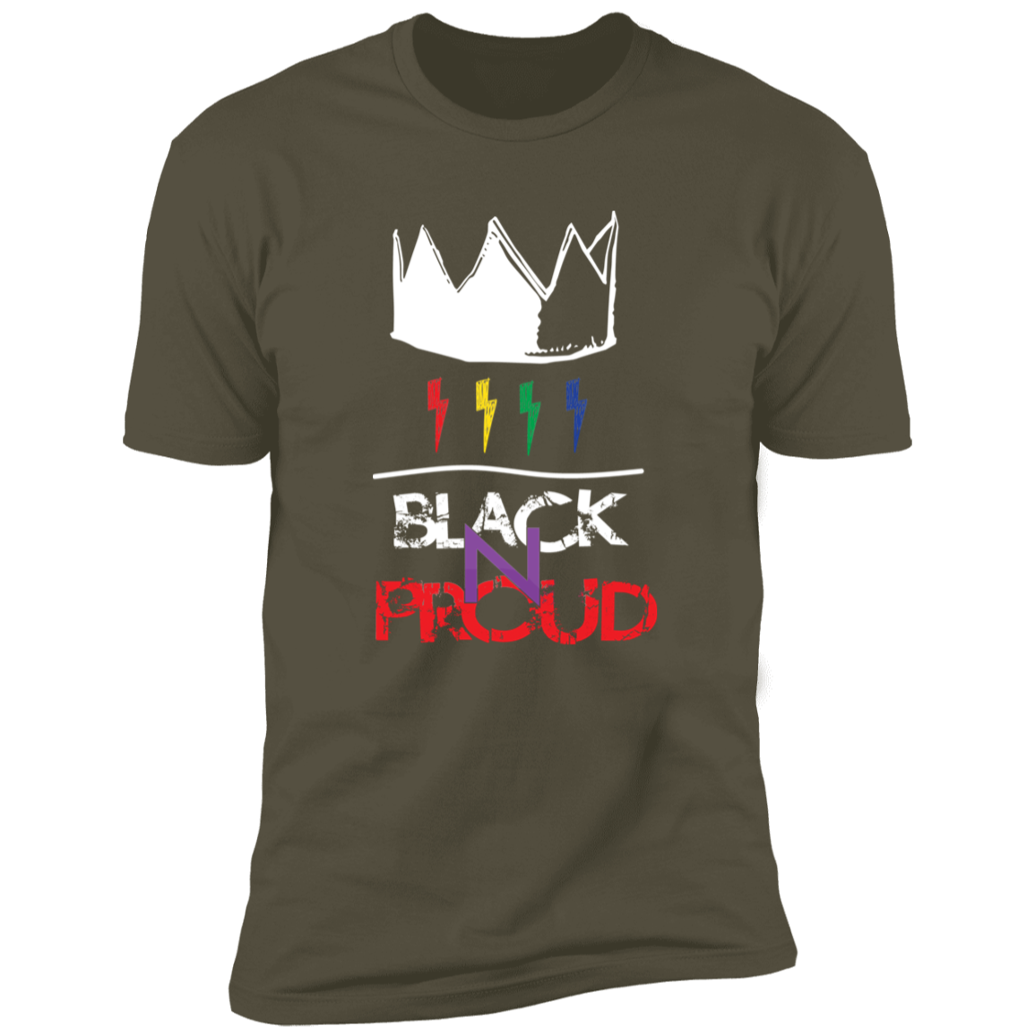 BLK -N-PROUD two NL3600 Premium Short Sleeve T-Shirt