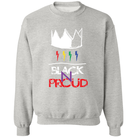 BLK -N-PROUD two G180 Crewneck Pullover Sweatshirt