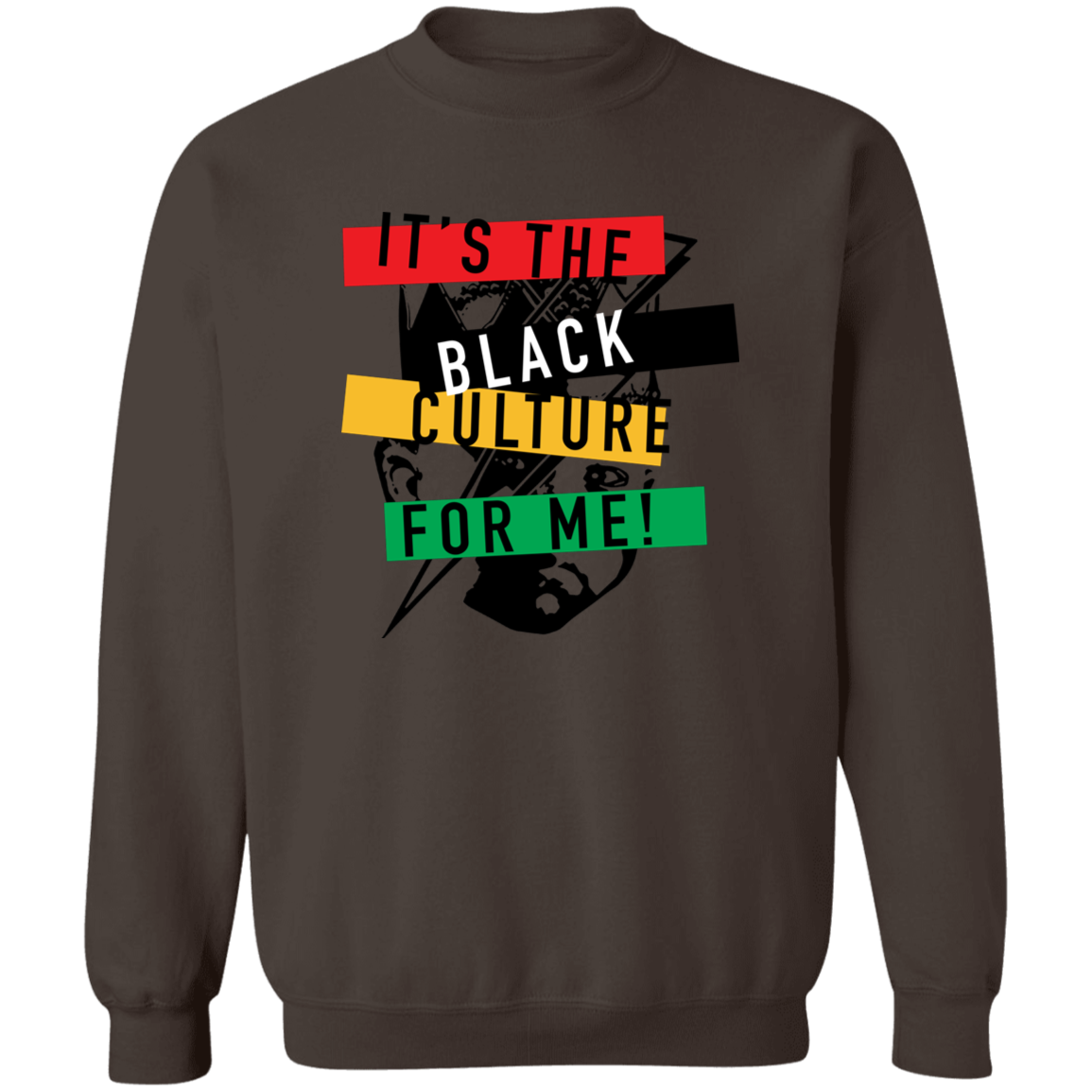 CULTURE FOR ME! G180 Crewneck Pullover Sweatshirt