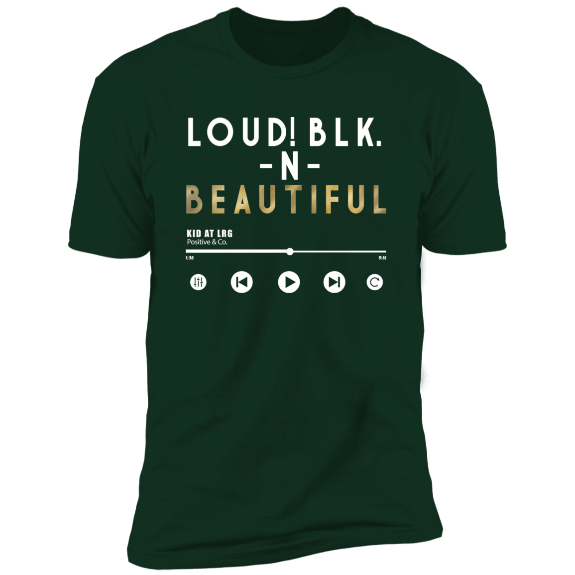 LOUD! 1 NL3600 Premium Short Sleeve T-Shirt