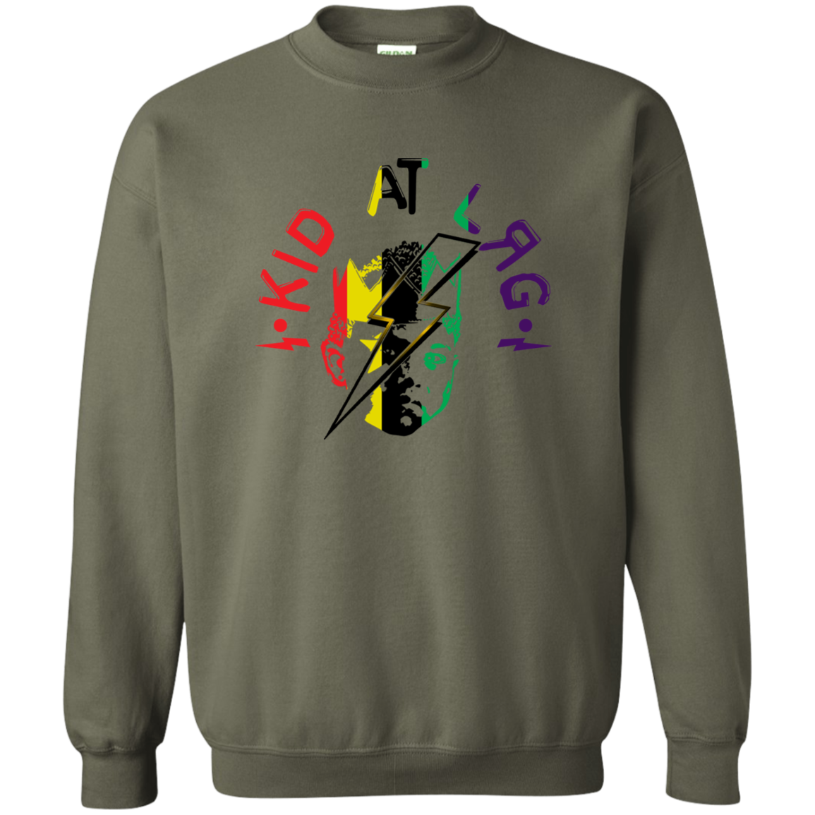HBC LOGO copy G180 Crewneck Pullover Sweatshirt