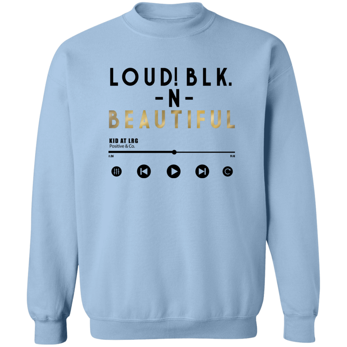 LOUD! G180 Crewneck Pullover Sweatshirt