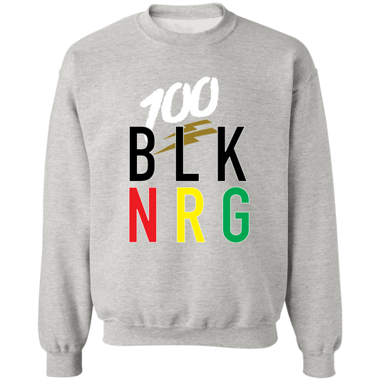 100% BLK NRG 2 G180 Crewneck Pullover Sweatshirt