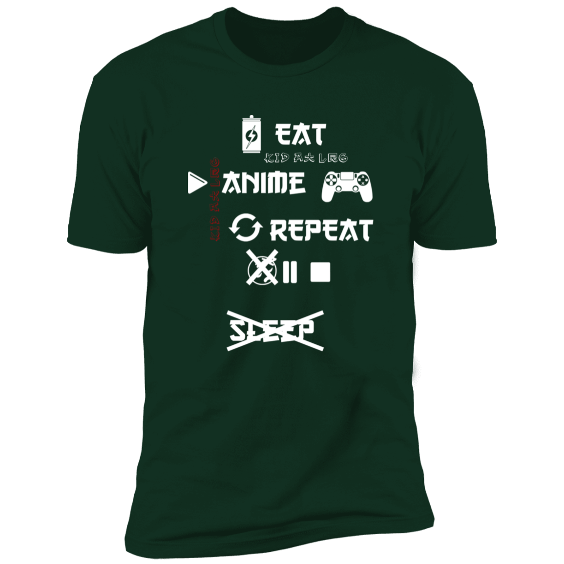 KID ANIME 2 NL3600 Premium Short Sleeve T-Shirt