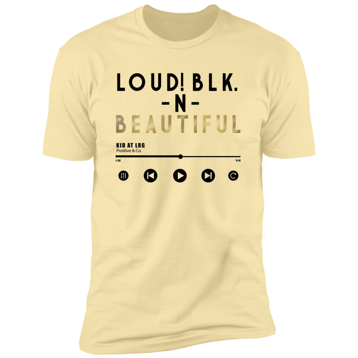 LOUD! NL3600 Premium Short Sleeve T-Shirt
