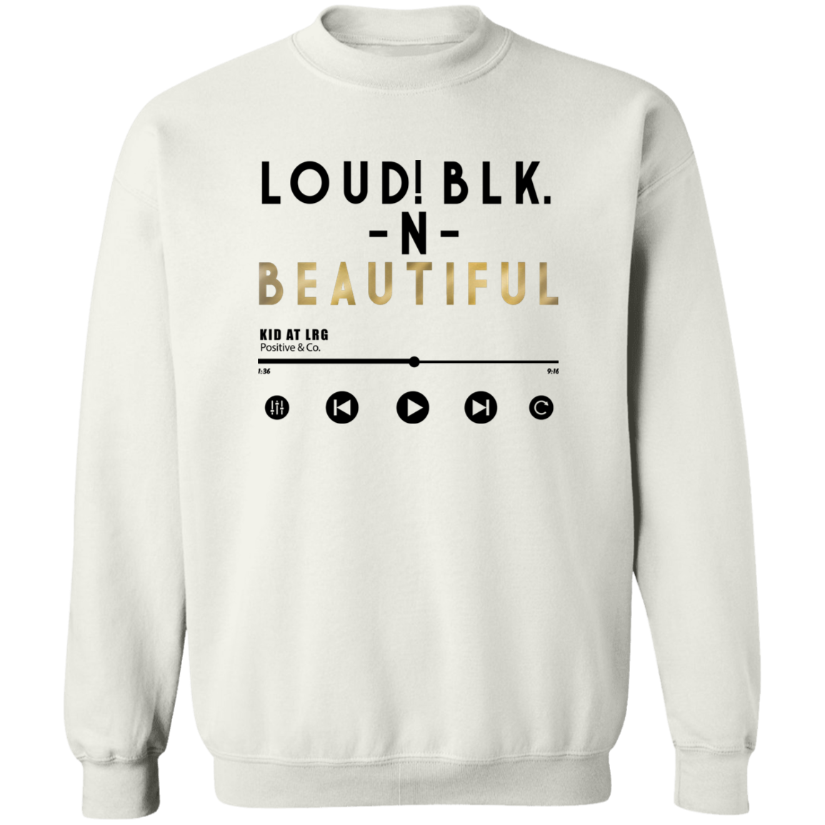 LOUD! G180 Crewneck Pullover Sweatshirt