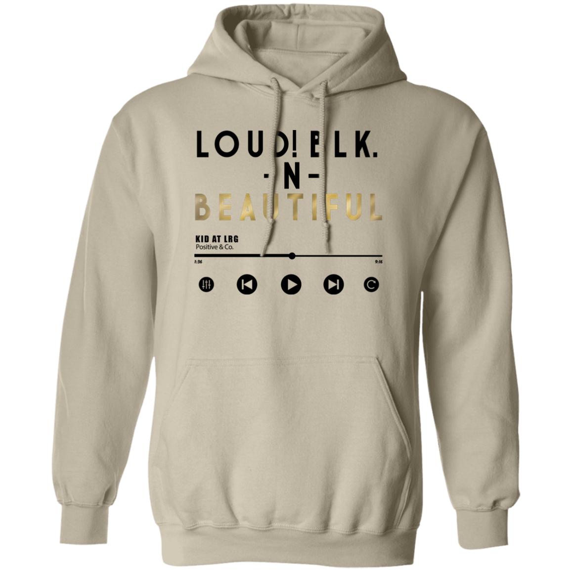 LOUD! G185 Pullover Hoodie