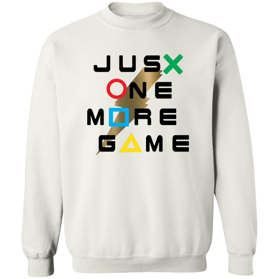 ONE MORE G180 Crewneck Pullover Sweatshirt