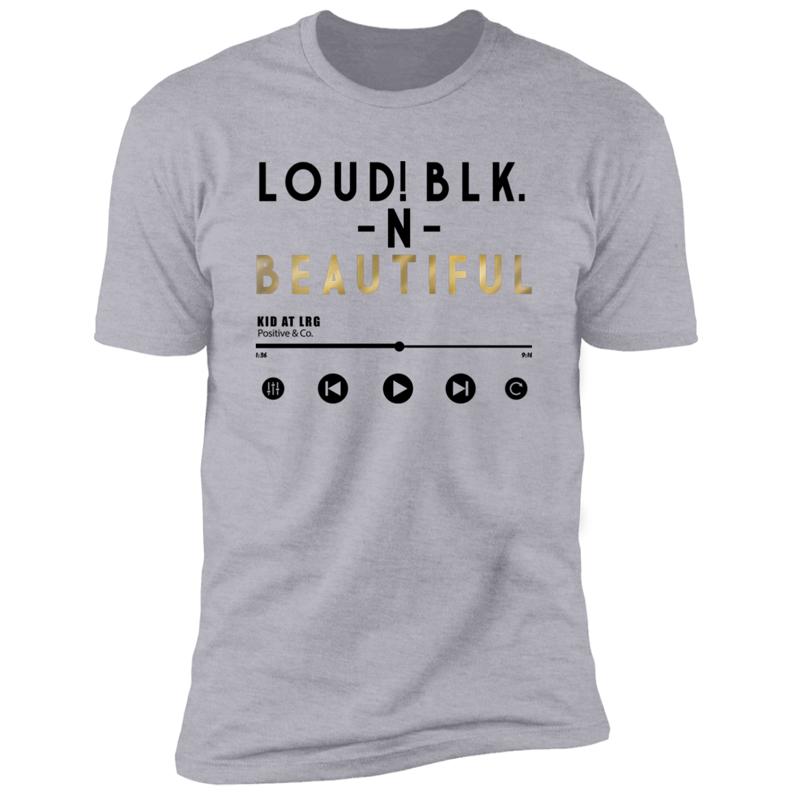LOUD! NL3600 Premium Short Sleeve T-Shirt