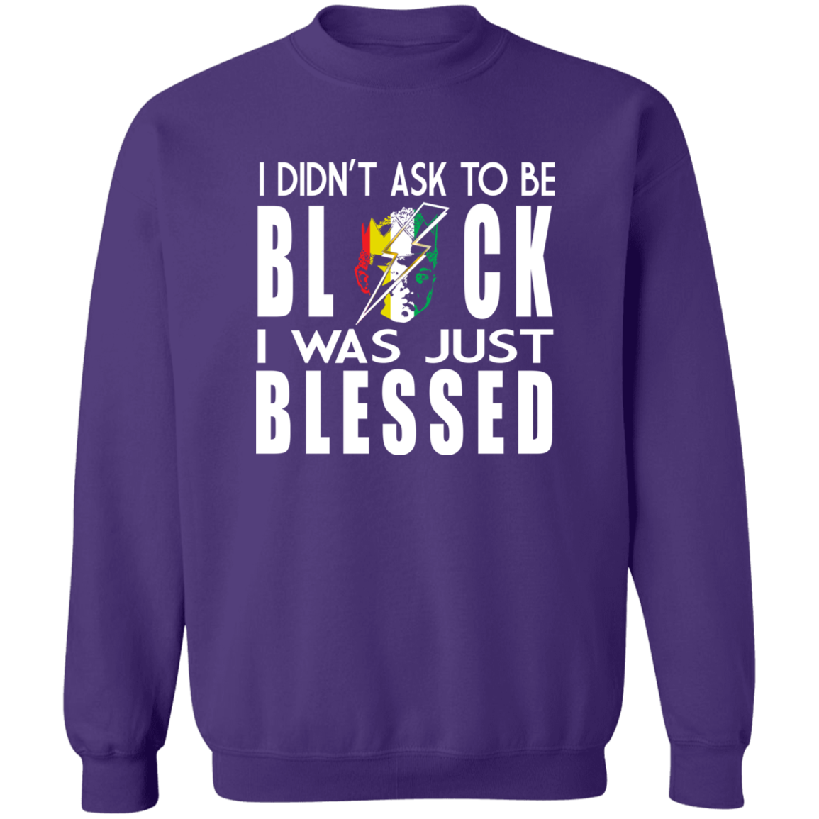 BLESSED TO BE G180 Crewneck Pullover Sweatshirt