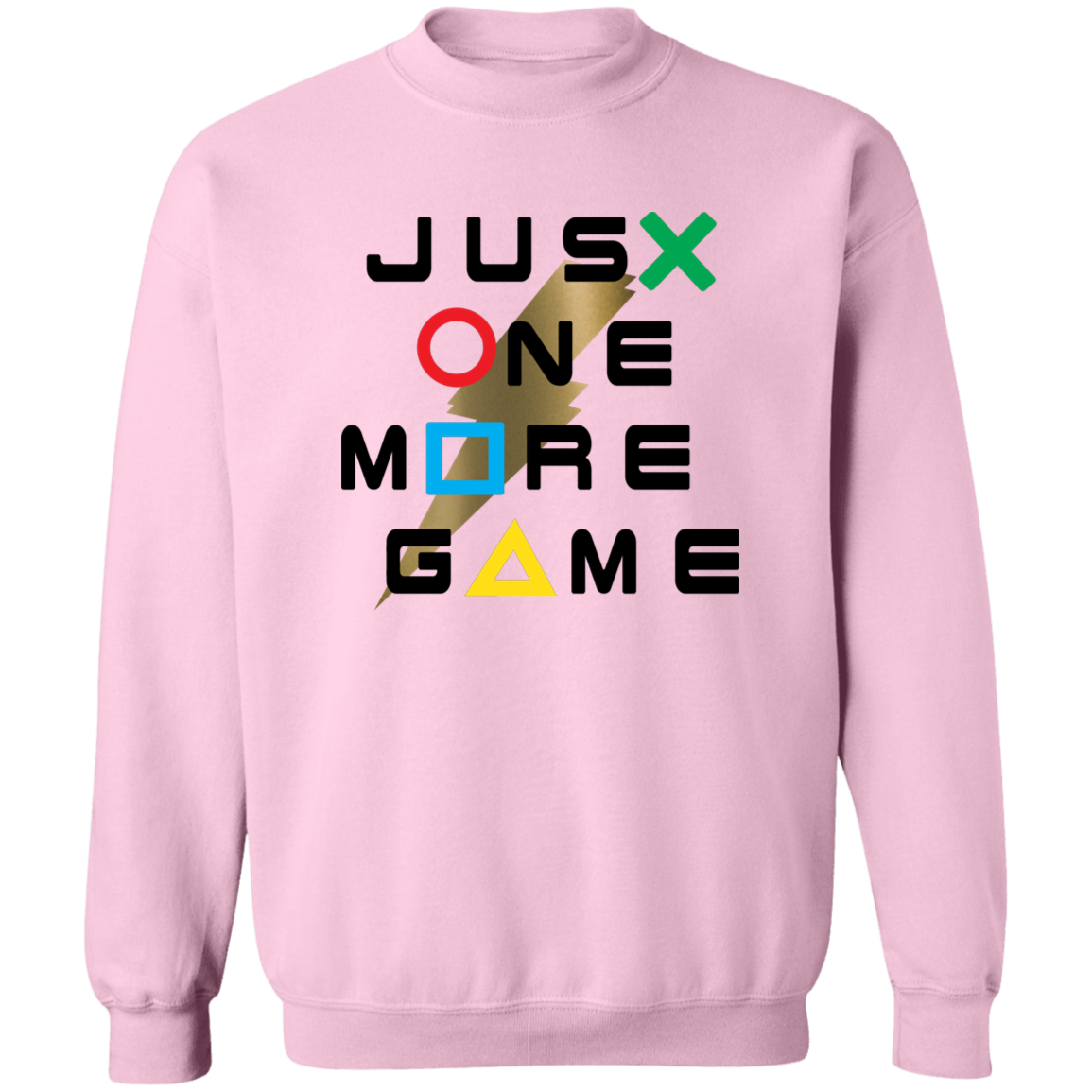 ONE MORE G180 Crewneck Pullover Sweatshirt