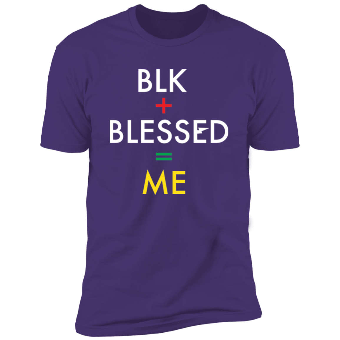 BLK+BLESSED=ME 2 NL3600 Premium Short Sleeve T-Shirt